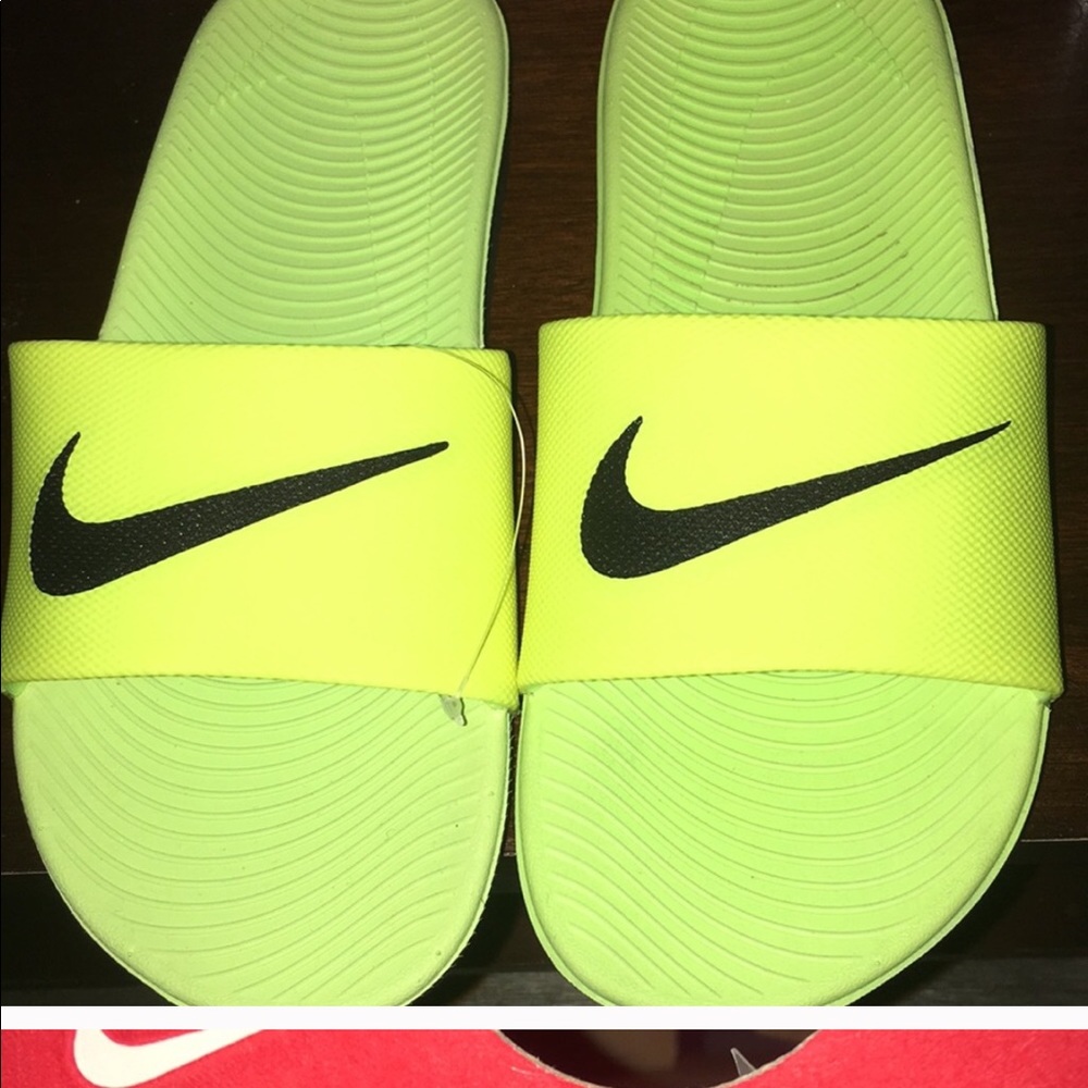 Yellow Nike Flats